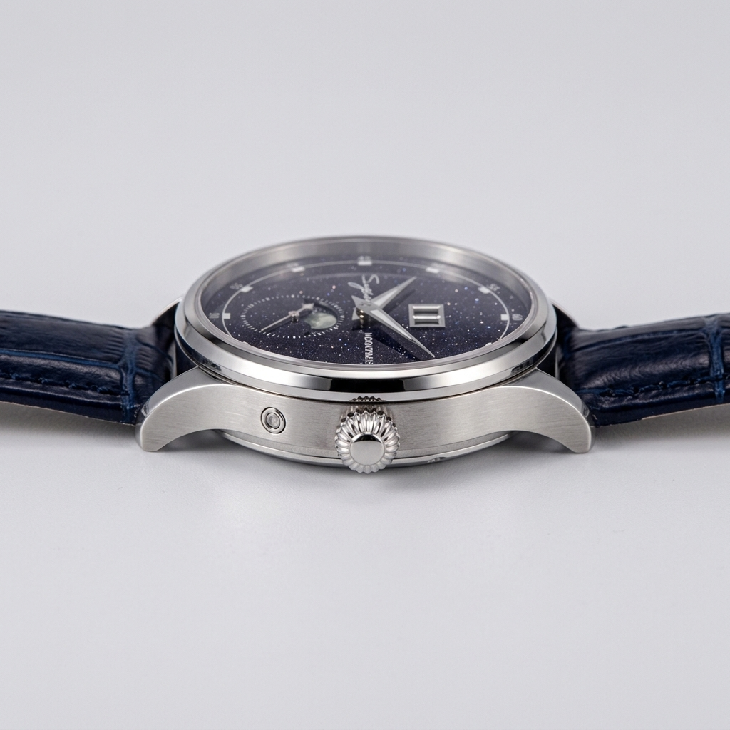 SUGESS 401B - side profile case crown