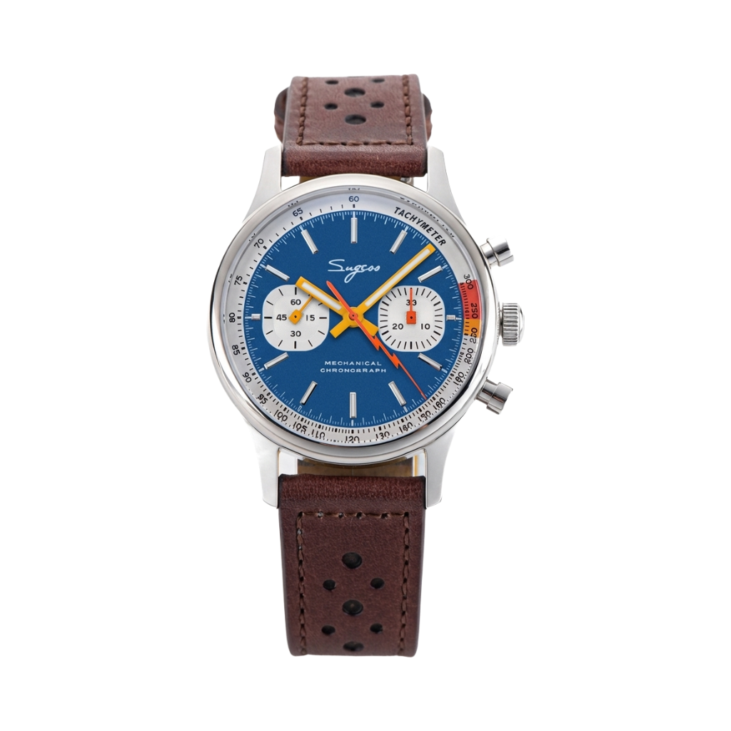 SUGESS Racing 1963 - blue dial front view packshot