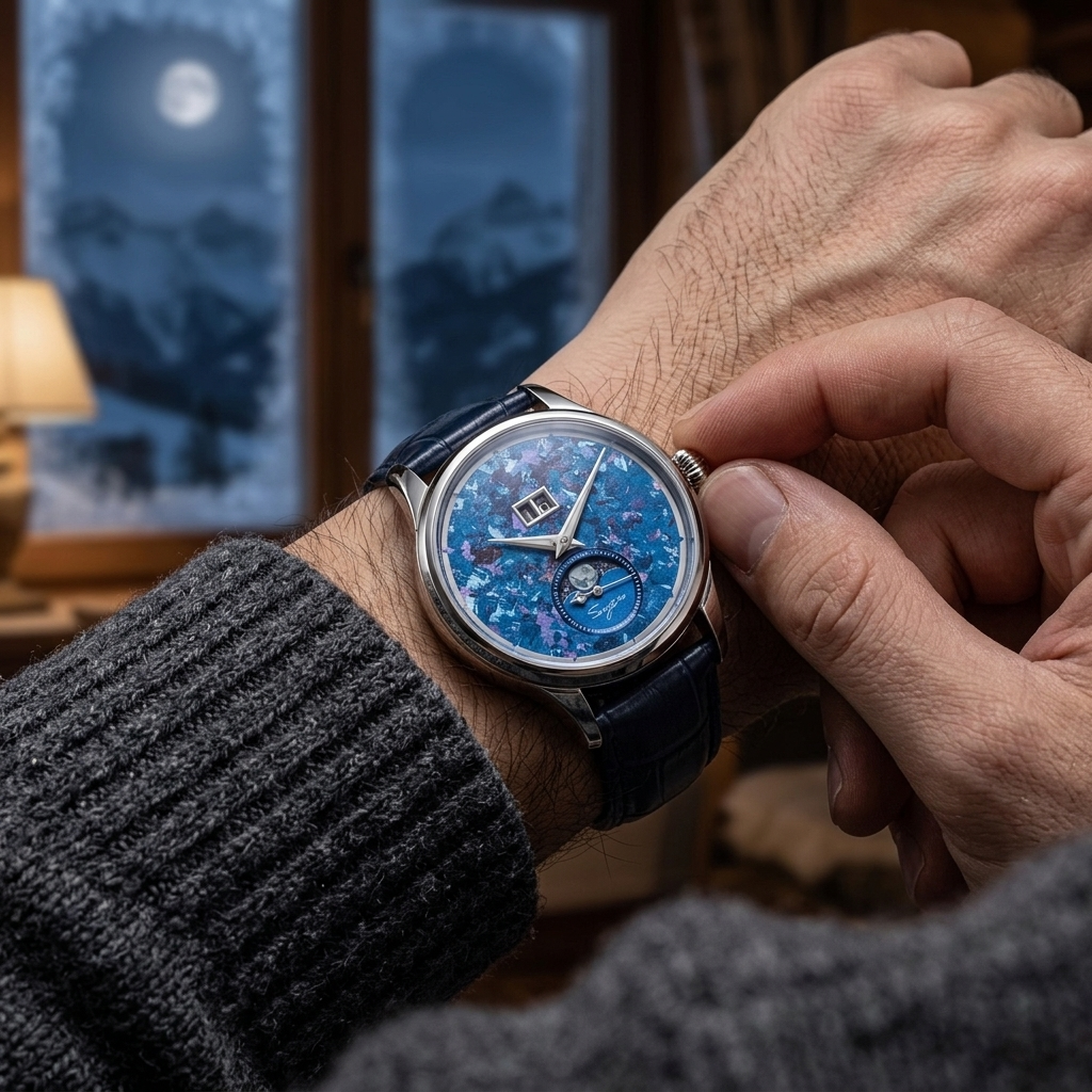 SUGESS S401T - wrist shot lifestyle
