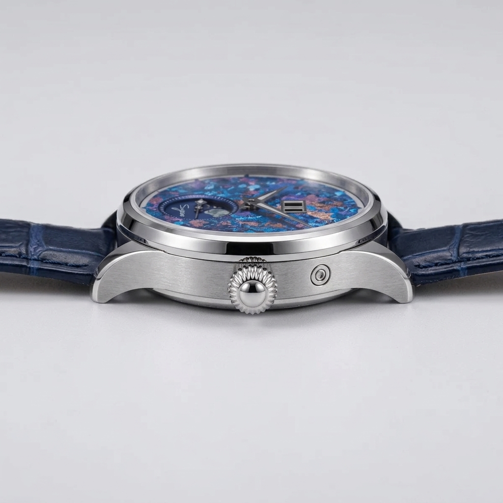 SUGESS S401T - side profile case crown