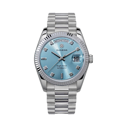 SUGESS S449 - ice blue dial front view packshot