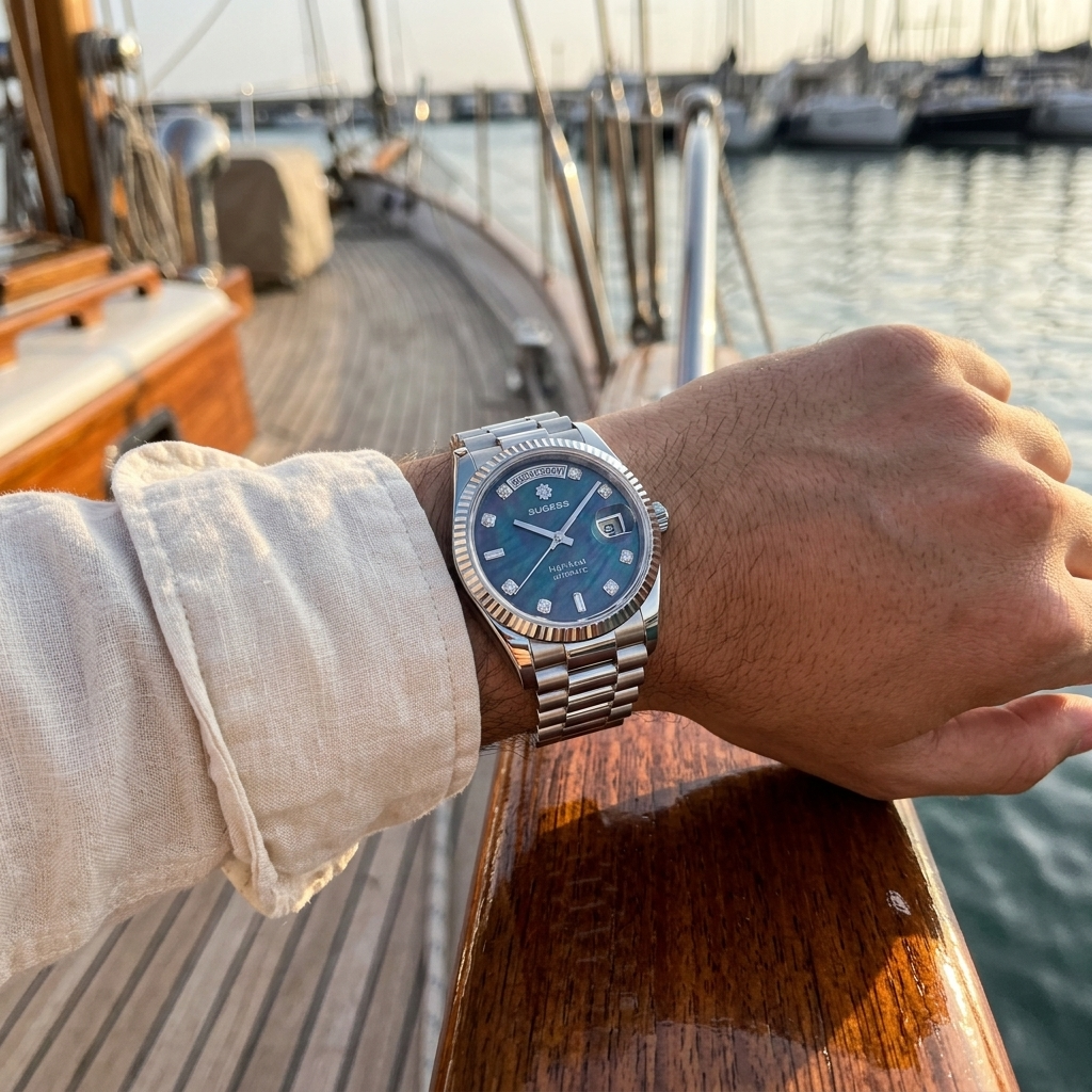 SUGESS S449 - wrist shot lifestyle