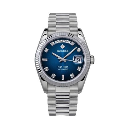 SUGESS S449 - dark blue dial front view packshot