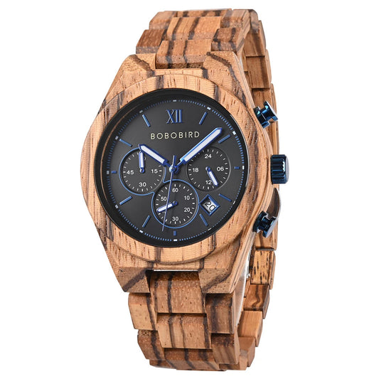 BOBO BIRD GT167 The Timber Chrono Men’s Chronograph Watch breitvacher