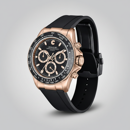 CRONUSART CM015-018 - Men's Automatic Watch Ceramic & Steel Edition breitvacher