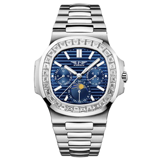 PINDU 6502 - PINDU PD6502 - front view, blue dial