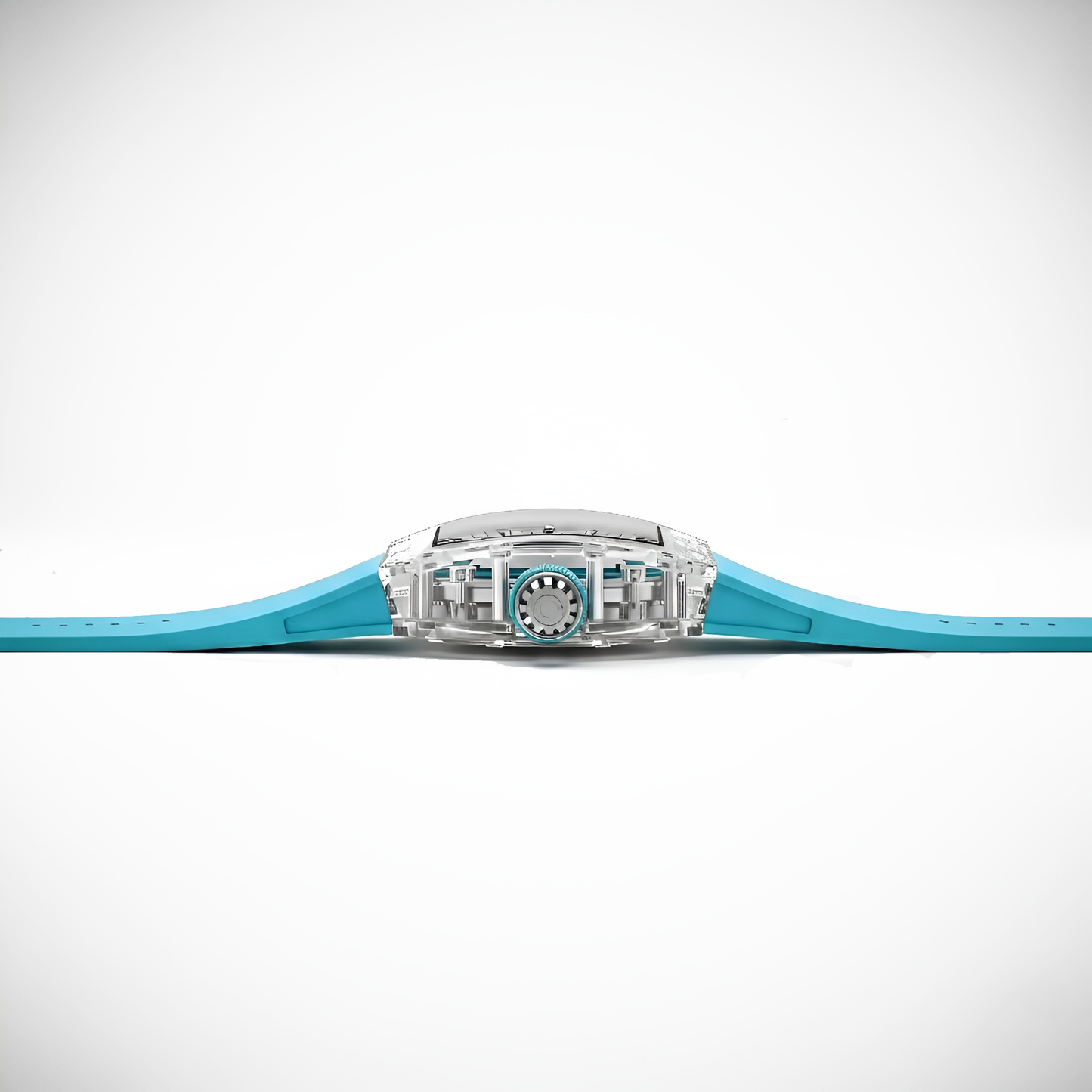 Cronusart CM001-081 Transparent Automatic Watch - Tonneau Acrylic Edition breitvacher