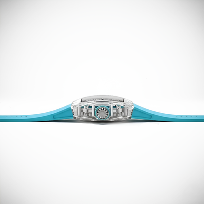 Cronusart CM001-081 Transparent Automatic Watch - Tonneau Acrylic Edition breitvacher