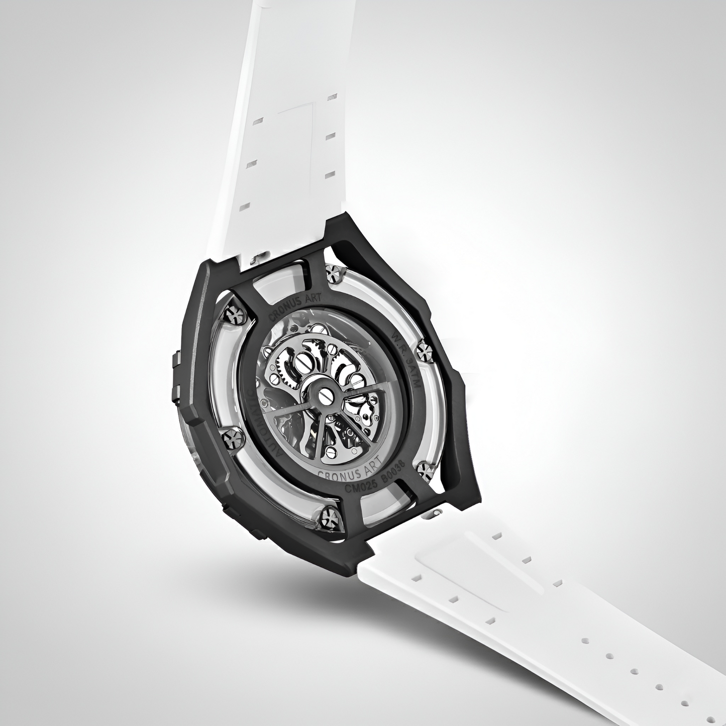 Cronusart CM025-011 Automatic Skeleton Watch - 72H Power Reserve breitvacher