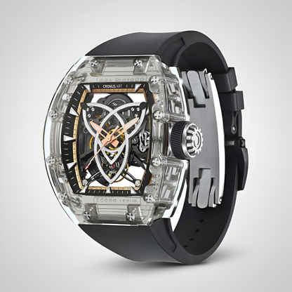 Cronusart CM001-059 - Men - Angled white strap
