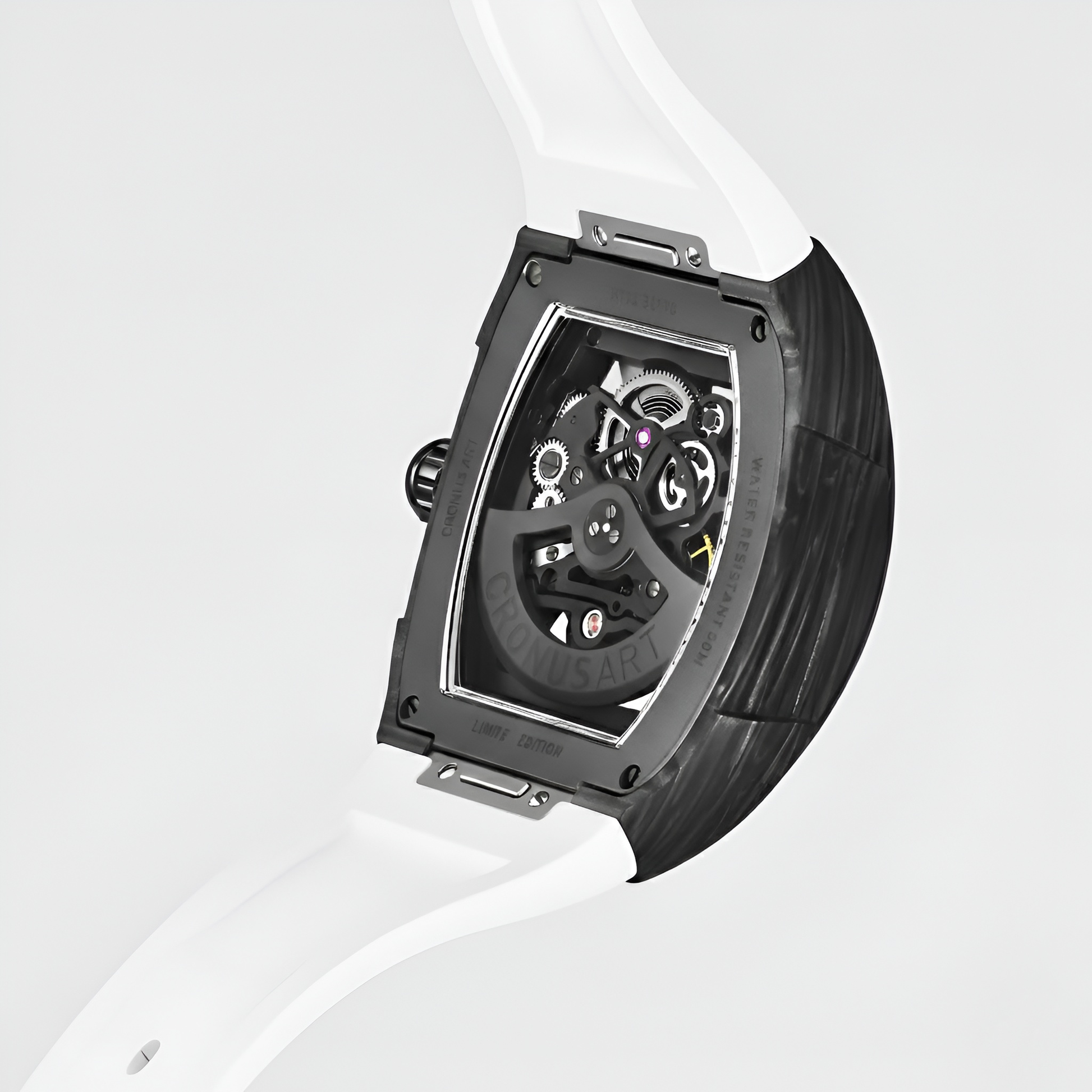 CRONUSART RT06-001 – Men's Automatic Watch 42mm Tonneau Mechanical Wristwatch breitvacher