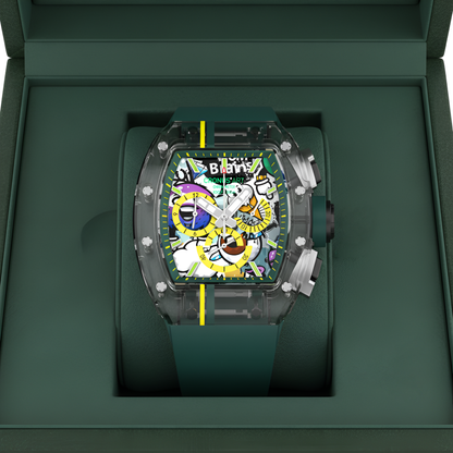 Cronusart CM001-10B Sapphire Chronograph Watch breitvacher