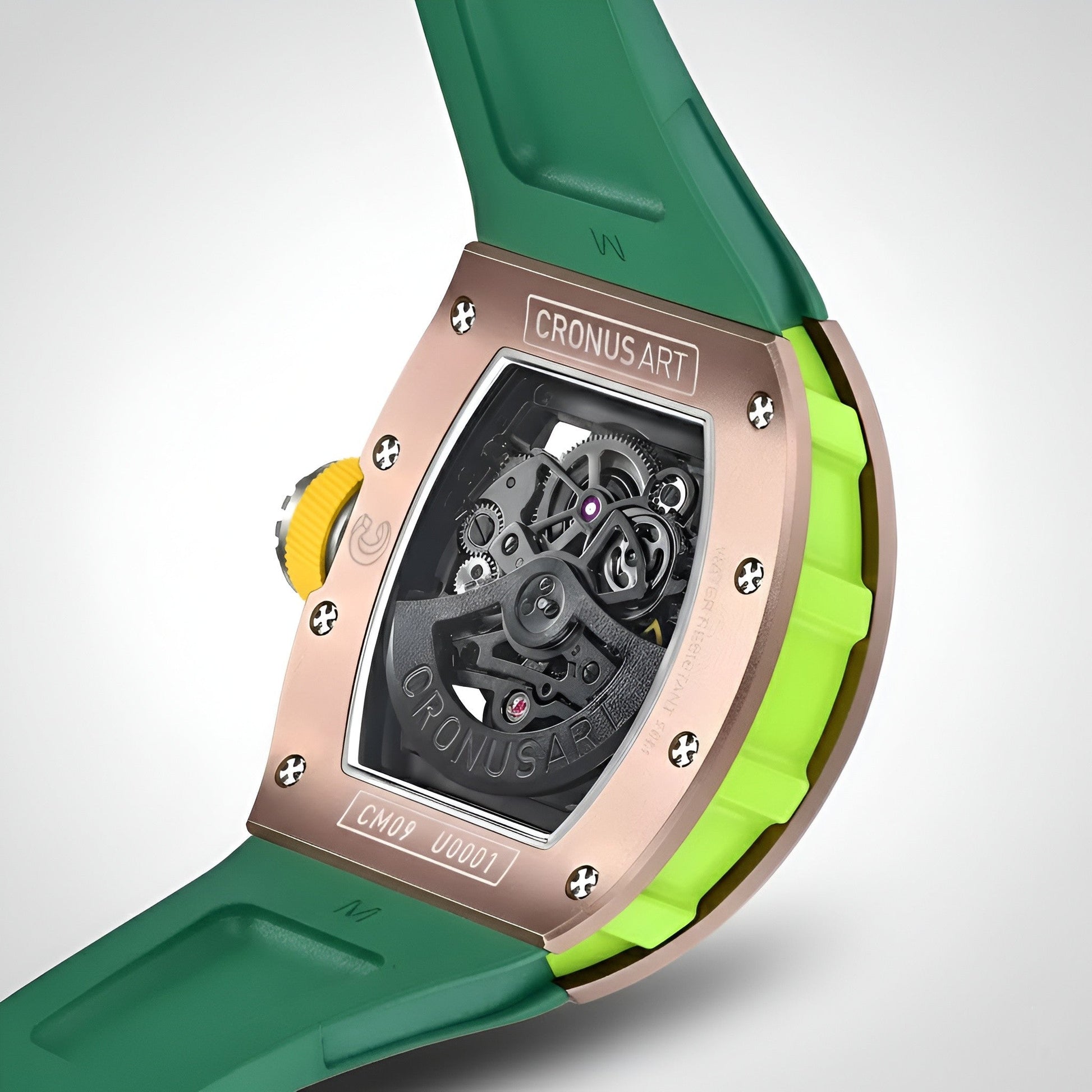 CRONUSART CM09-007 Men’s Automatic Skeleton Watch breitvacher