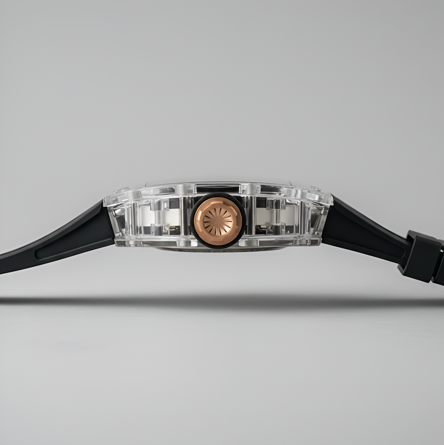 Cronusart CM001-16S Transparent Automatic Watch - Rainbow Edition breitvacher