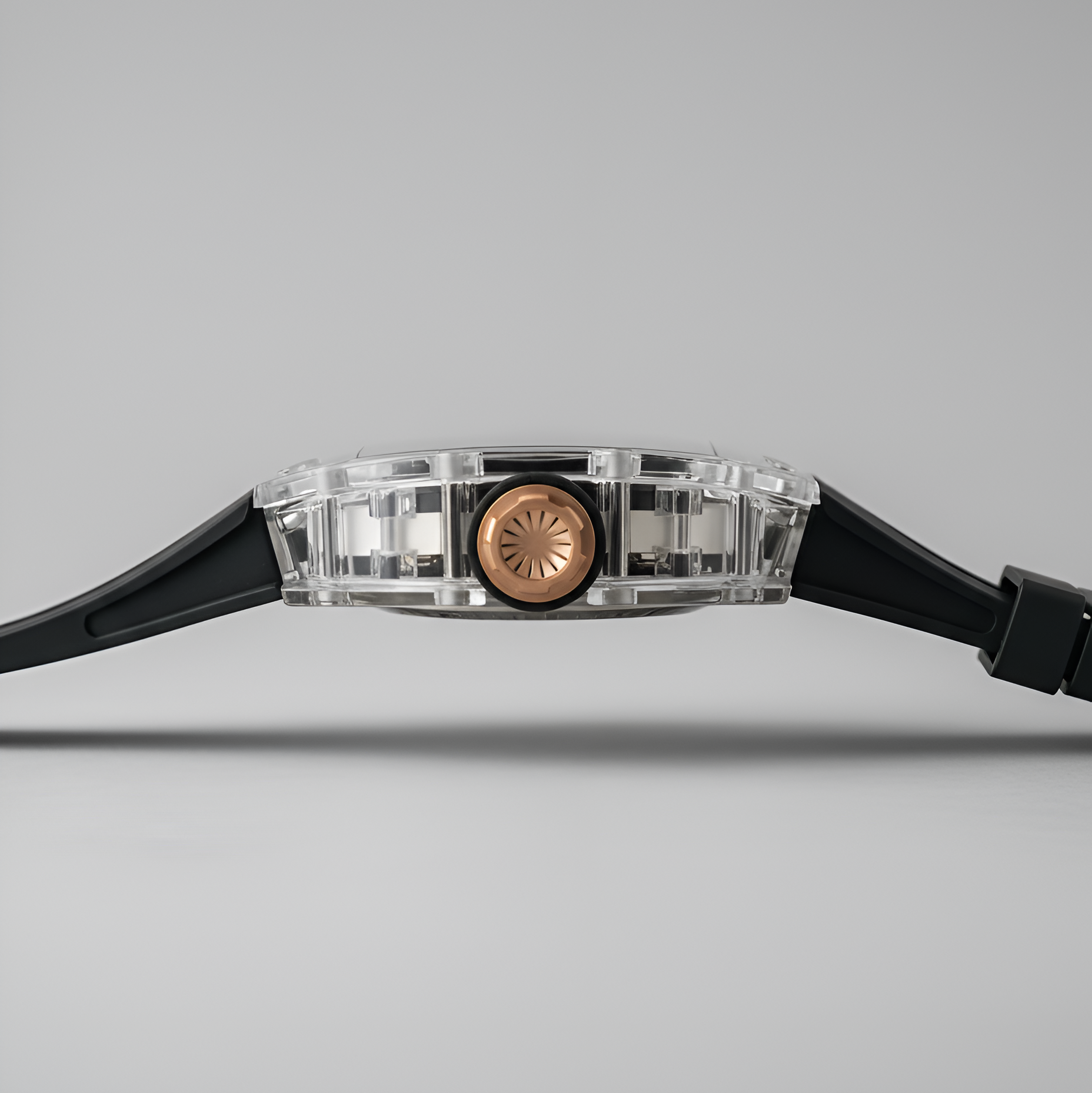 Cronusart CM001-16S Transparent Automatic Watch - Rainbow Edition breitvacher