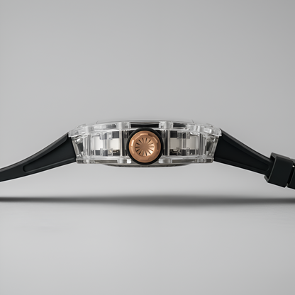 Cronusart CM001-16S Transparent Automatic Watch - Rainbow Edition breitvacher
