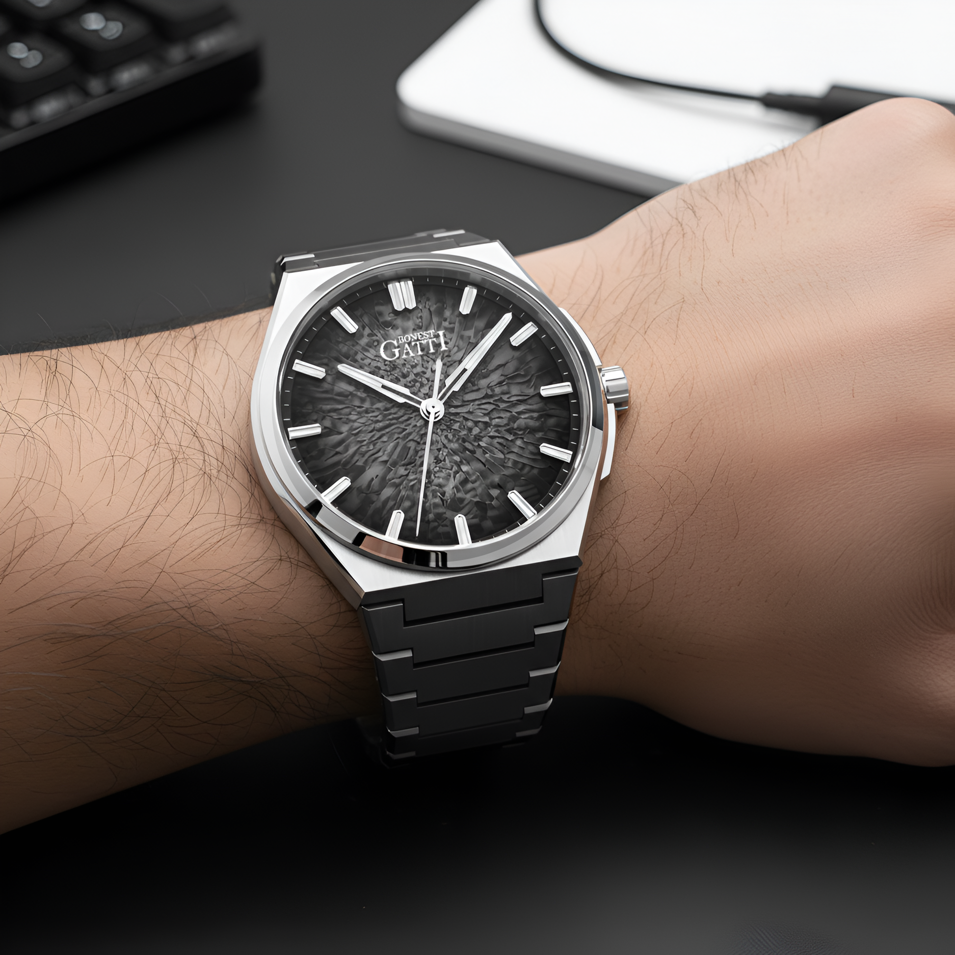 BONEST GATTI BG8013 - Men's Automatic Watch breitvacher