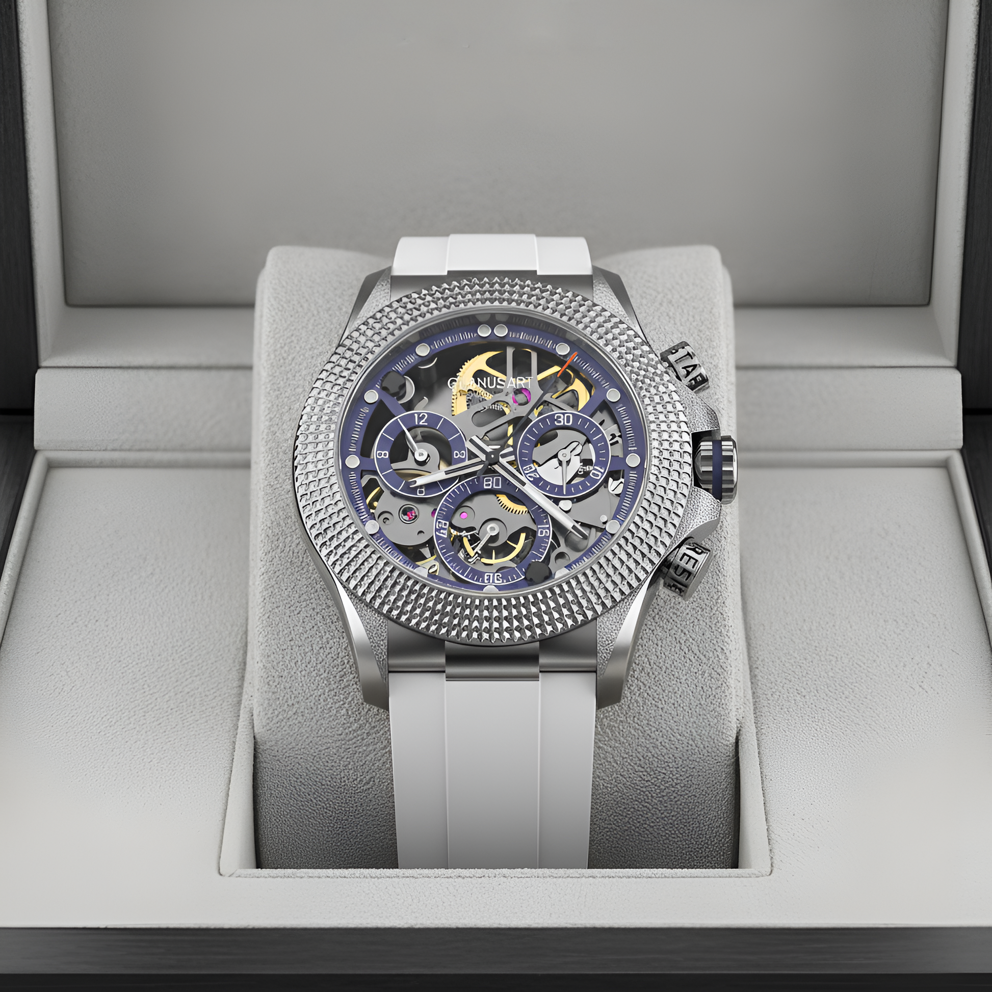 CRONUSART CM015-001 - Men - watch box, elegant presentation