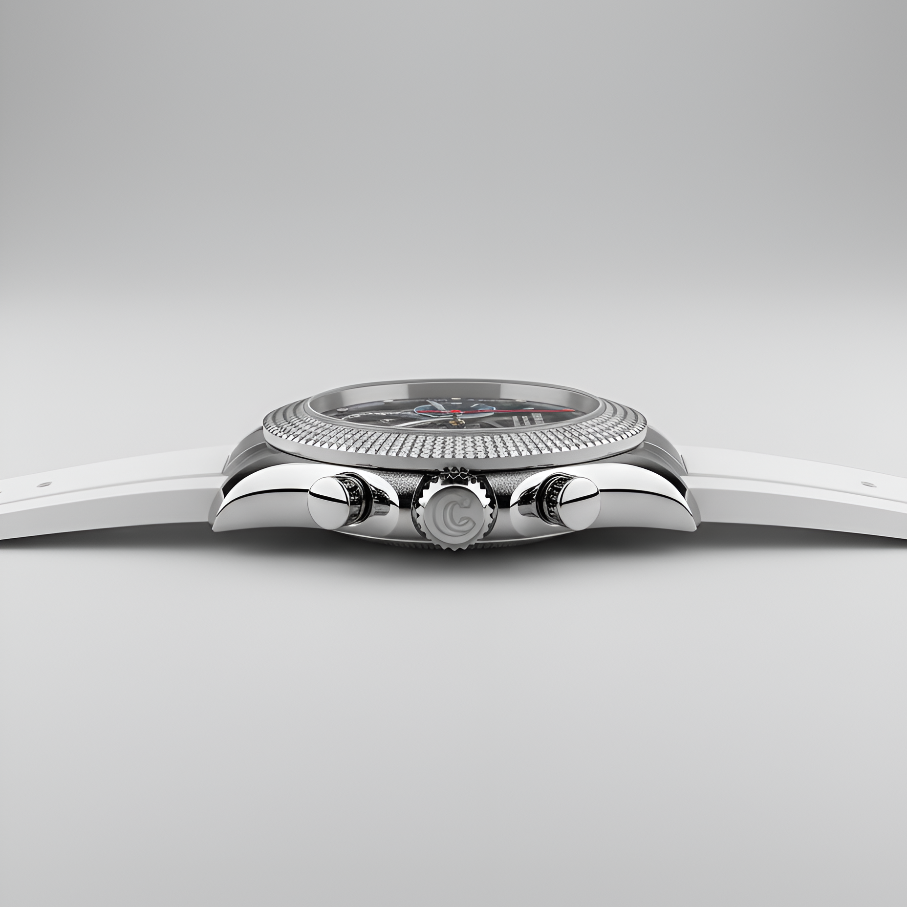 CRONUSART CM015-001 - Men - side profile, polished case