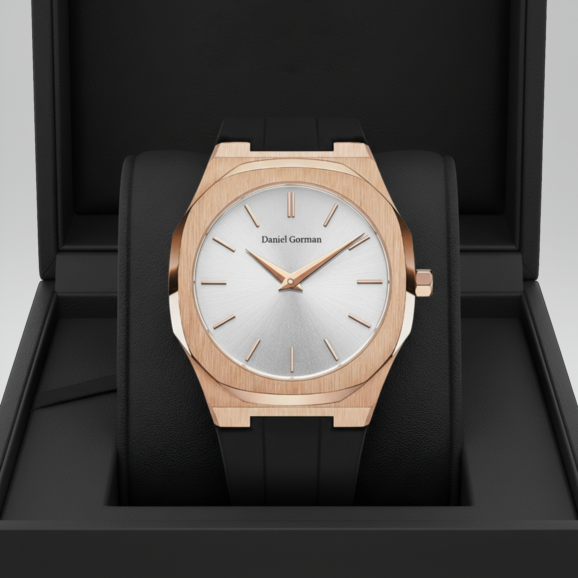 Daniel Gorman DG9090 - Men's Quartz Watch: Ultra-Thin Elegance breitvacher