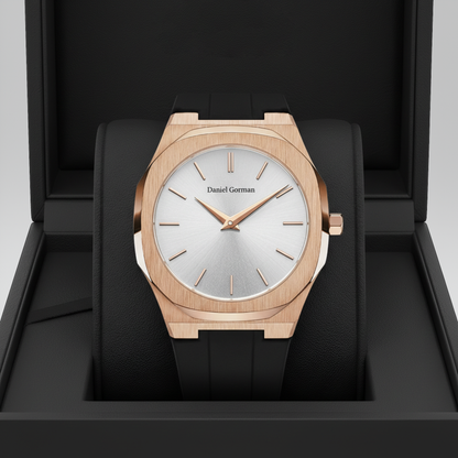 Daniel Gorman DG9090 - Men's Quartz Watch: Ultra-Thin Elegance breitvacher