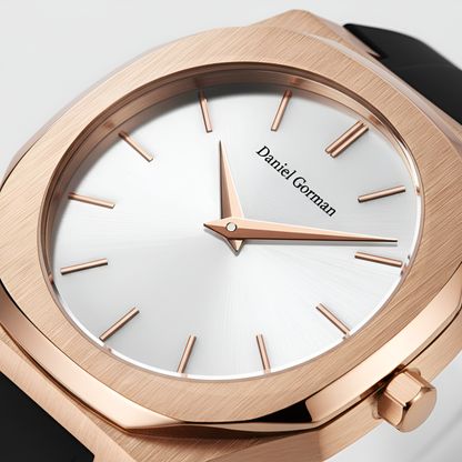 Daniel Gorman DG9090 - Men's Quartz Watch: Ultra-Thin Elegance breitvacher