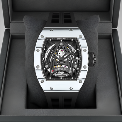 CRONUSART CM002-073 Carbon Fiber Skeleton Watch breitvacher