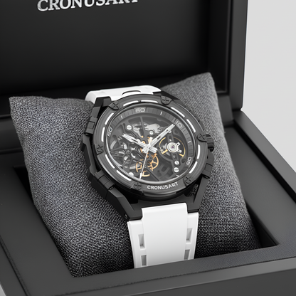 Cronusart CM025-011 Automatic Skeleton Watch - 72H Power Reserve breitvacher