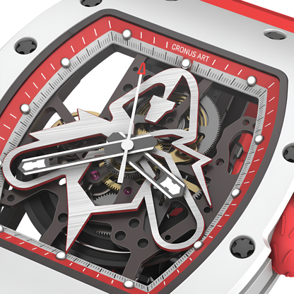 Cronusart CM002-06D Carbon Fiber Skeleton Watch - NTPT Edition breitvacher