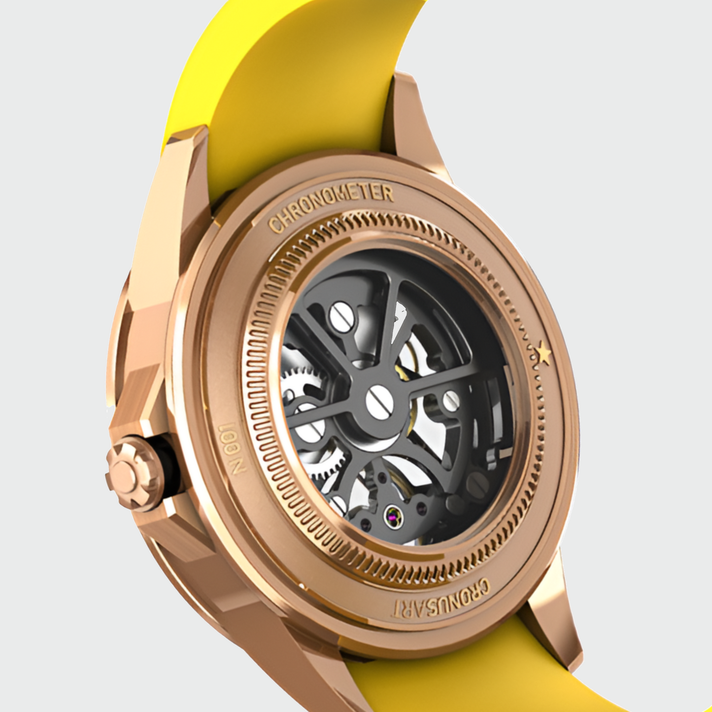 Cronusart CM05-06A Automatic Skeleton Watch - Hollow Out Edition breitvacher