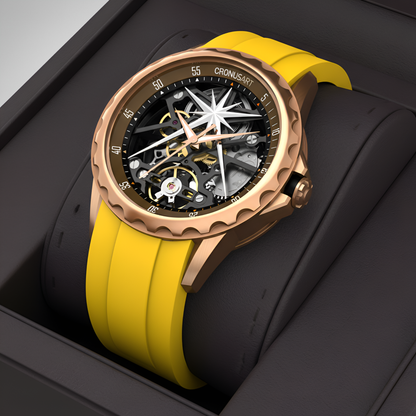 Cronusart CM05-06A Automatic Skeleton Watch - Hollow Out Edition breitvacher