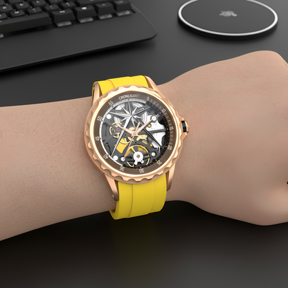 Cronusart CM05-06A Automatic Skeleton Watch - Hollow Out Edition breitvacher