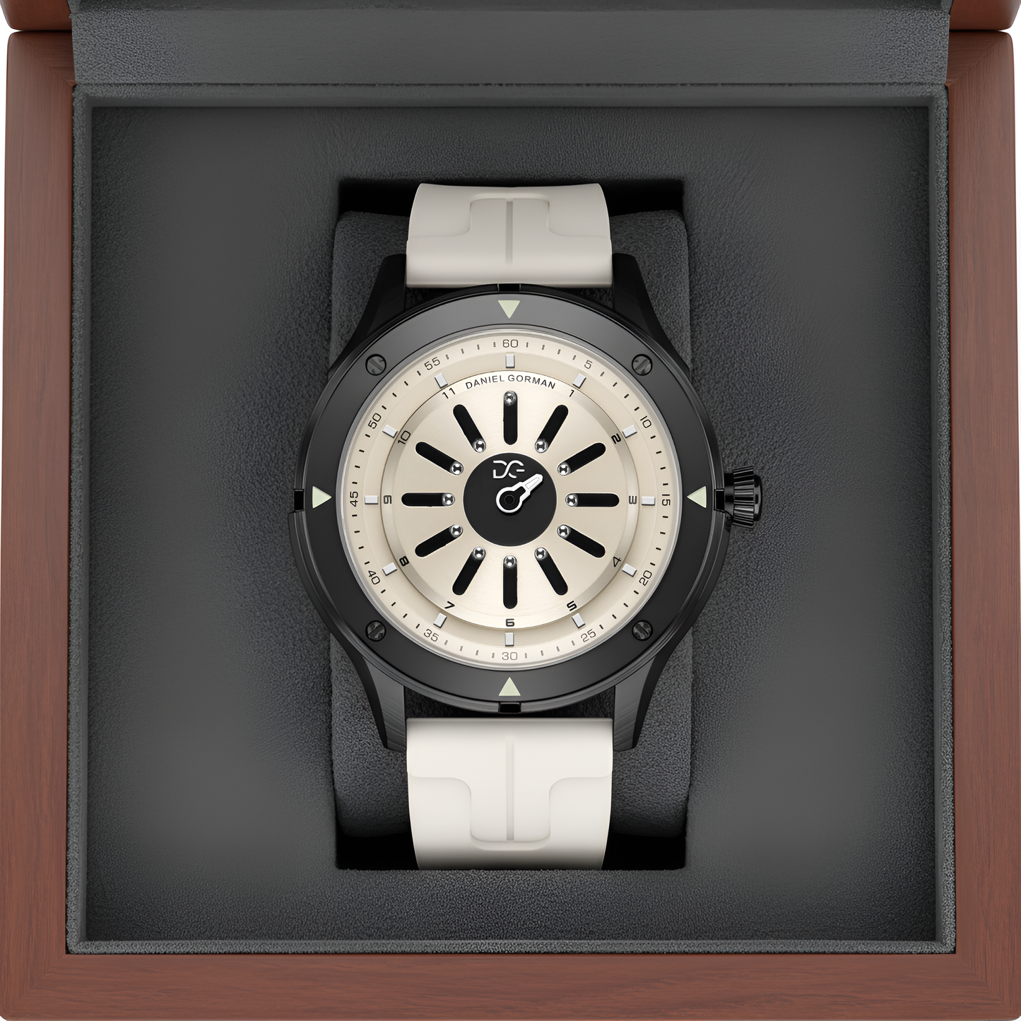 Daniel Gorman DG0120 - Men's Quartz Watch with Green Dial breitvacher