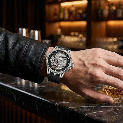 WELLY MERCK 168M - wrist shot lifestyle